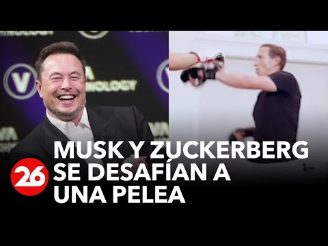 ESTADOS UNIDOS | Elon Musk y Mark  Zuckerberg se desafían a una pelea en Las Vegas