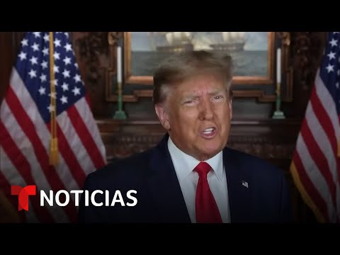 Donald Trump arremete contra Ron DeSantis y lo acusa de "desleal" | Noticias Telemundo