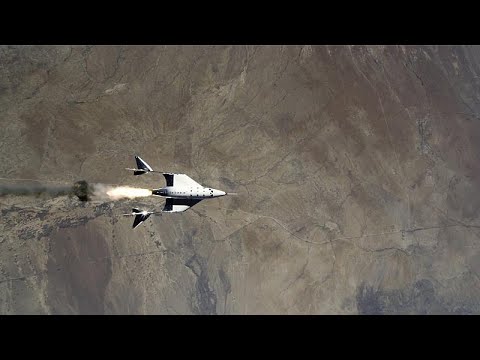 Virgin Galactic logra su tercer vuelo de prueba al espacio