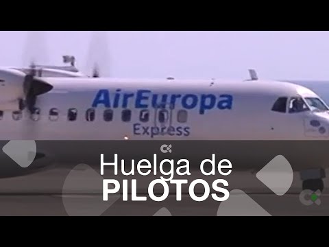 Air Europa cancela este lunes 14 vuelos por la huelga de pilotos