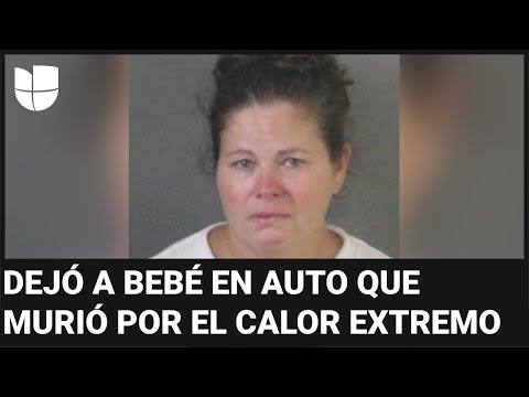 Muere una bebé dejada en un auto por cinco horas bajo altas temperaturas en Florida