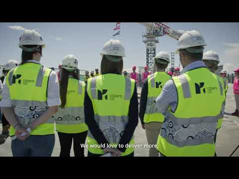 Moxy Sydney Airport Hotel Topping Out