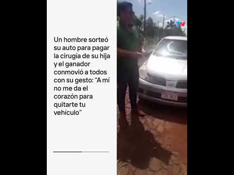 Un hombre sorteó su auto para pagar la cirugía de su hija y el ganador conmovió a todos con su gesto