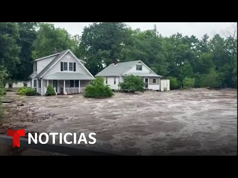 En peligro por inundaciones miles de personas en Nueva York | Noticias Telemundo