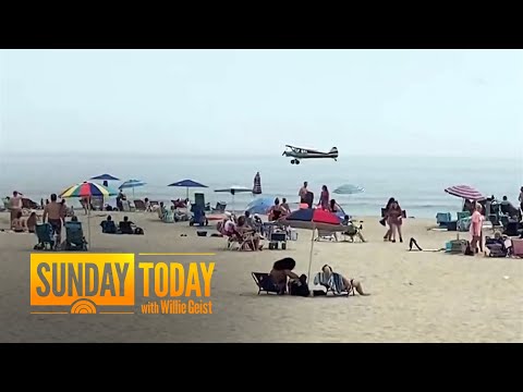 Small plane crashes off New Hampshire beach