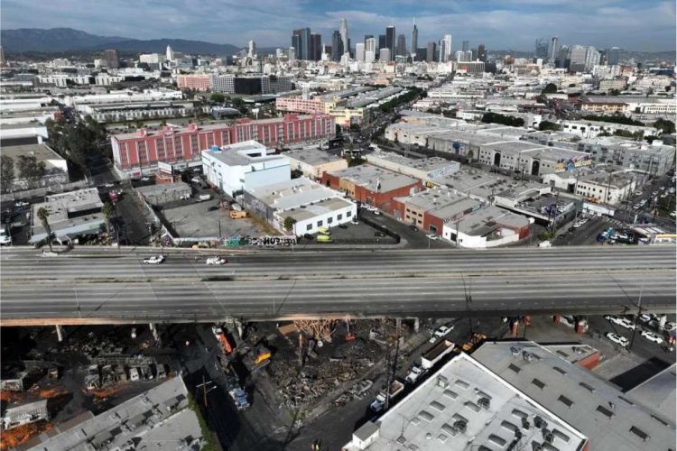 Crisis de transporte en la ciudad de Los Ángeles