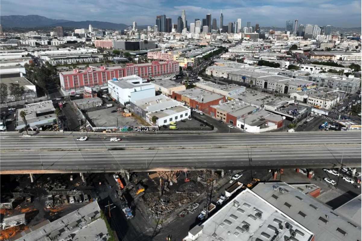 Crisis de transporte en la ciudad de Los Ángeles