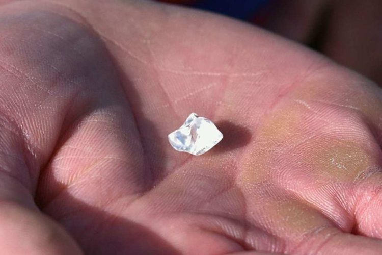 Un hombre encontró un diamante en Arkansas