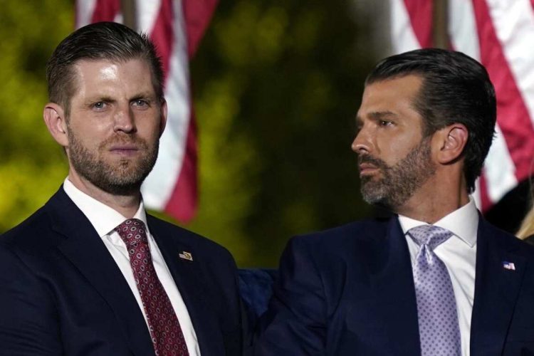 Una carta con polvo blanco en la casa de Donald Trump Jr en Florida