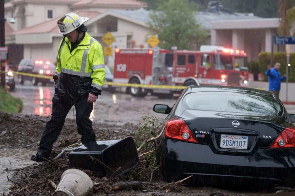 Una tormenta mortal en el sur de California