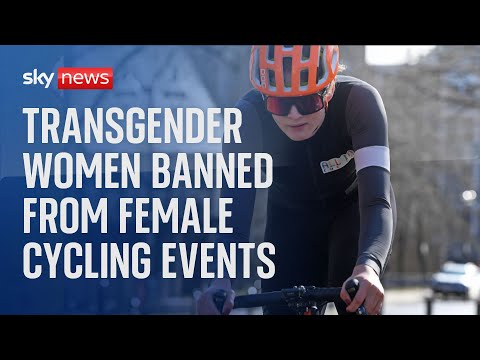 Transgender women banned from competitive female cycling events