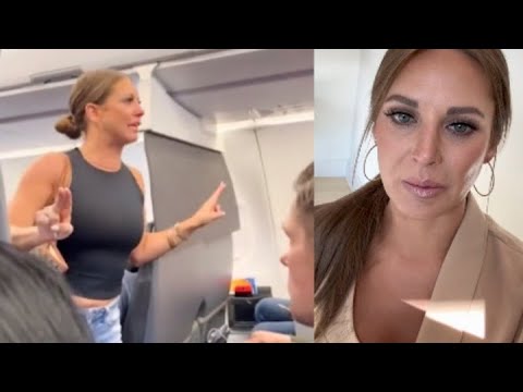 CAUGHT ON CAMERA: Tiffany Gomas "Crazy Plane Lady" issues apology