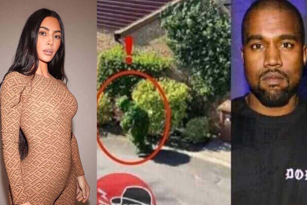 Kanye West found infiltrated into Kim Kardashian’s house disguised as a bush; “He is sick”