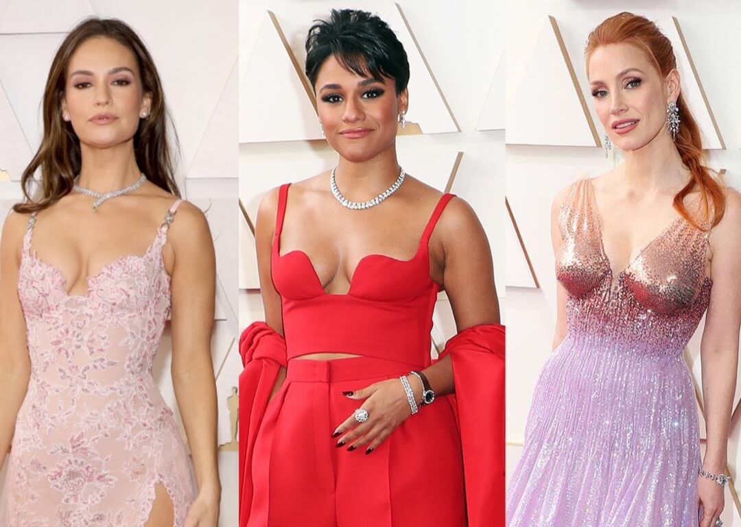 Check out the red carpet looks from the Oscars 2022