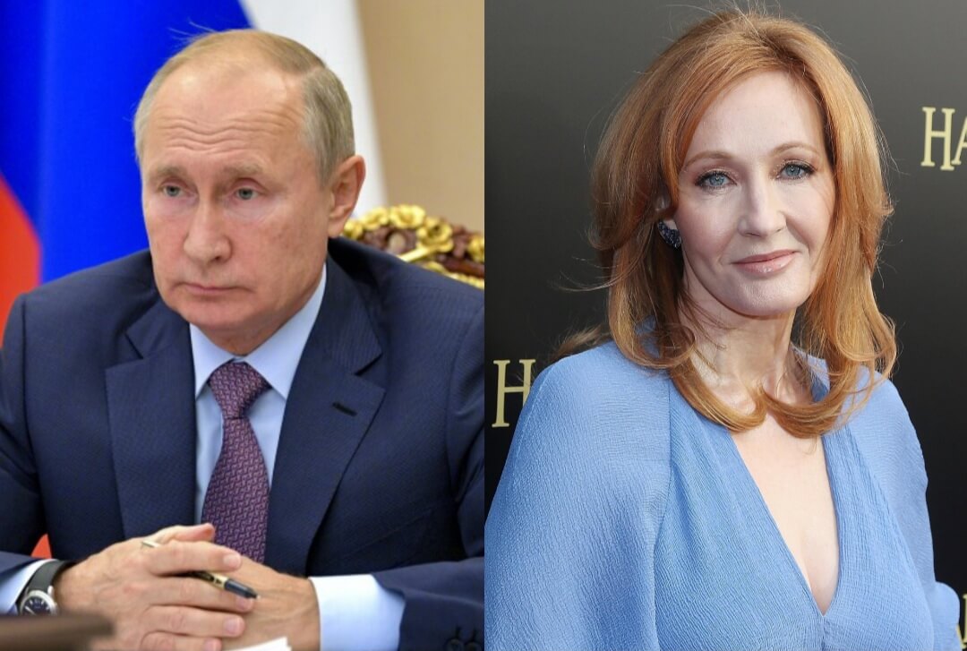 President Vladimir Putin uses J.K. Rowling to exemplify “Cancel Culture” and she responds