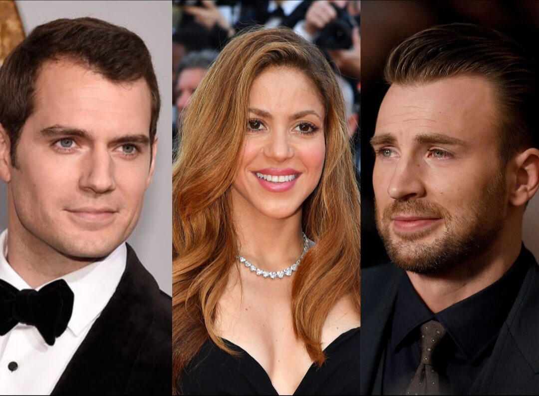 Shakira could have suitors after alleged infidelity of Piqué, Henry Cavill and Chris Evans