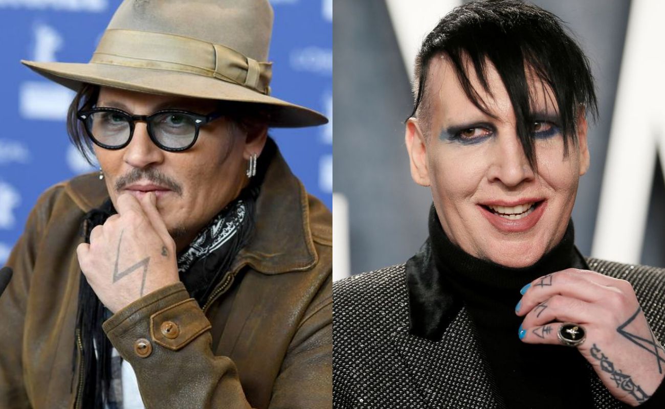 Johnny Depp and Marilyn Manson’s private messages about Amber Heard are leaked