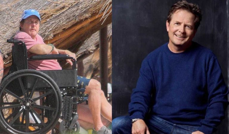 Michael J Fox from Back to the Future is spotted using wheelchair in Mexico